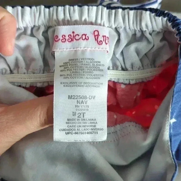 JESSICA Ann toddler stars & dots dress - Picture 7 of 7